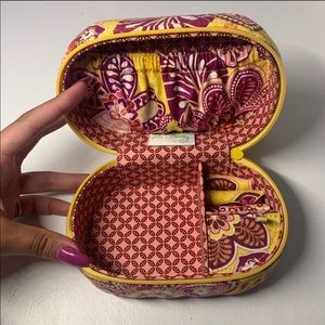 Vera Bradley travel jewelry case